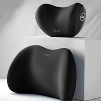 1/2Pcs Car Headrest Lumbar Support High Elastic Memory Foam Shoulder Pillow Car Pillow Car Seat Cushion Memory Foam Lumbar Backrest Pad Home Car Supplies