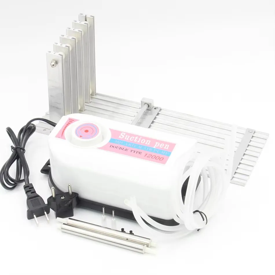 Podwójne powietrza pompa próżniowa BGA 12000 elektryczny próżniowy Pen ssący IC SMD Pick-up długopis