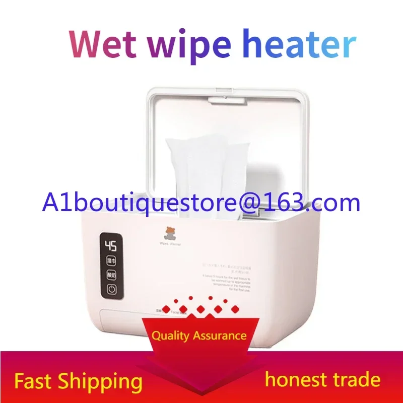 Thermostatic baby wipes heater distributor