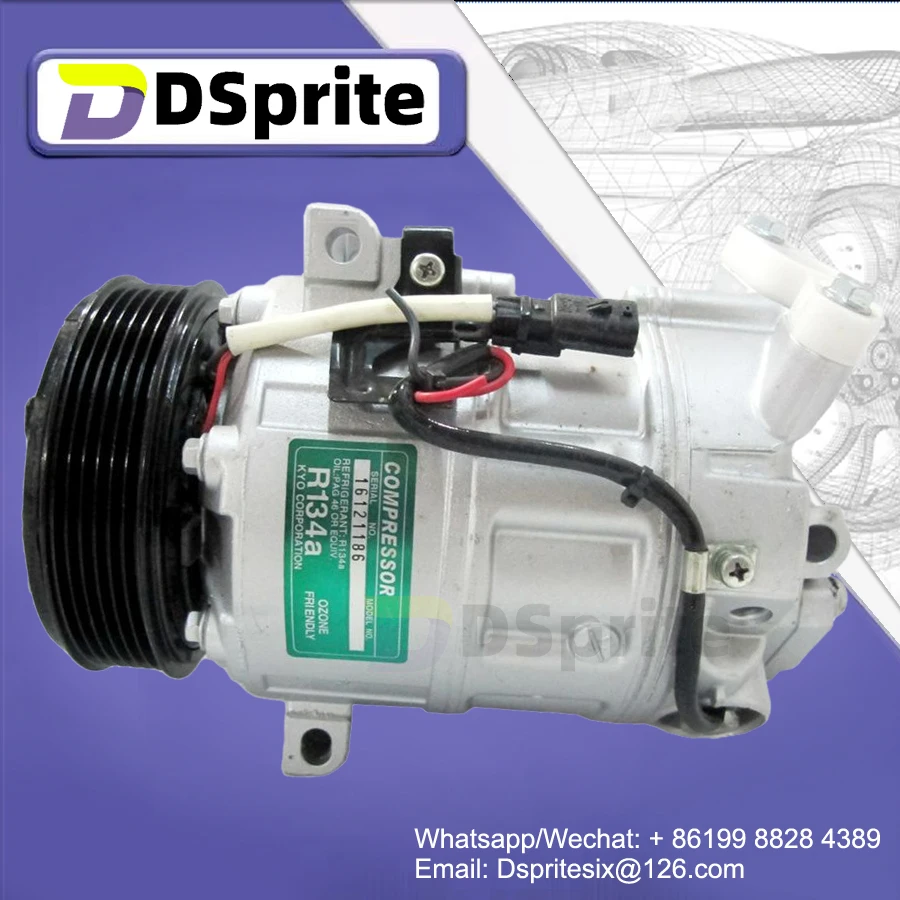 8200890987 DCS17C Car AC Compressor Fit For-NISSAN X-TRAIL T31 2.0 DCI 2007- 926001DE0A 8200561276 7711497036 813145 RTK394