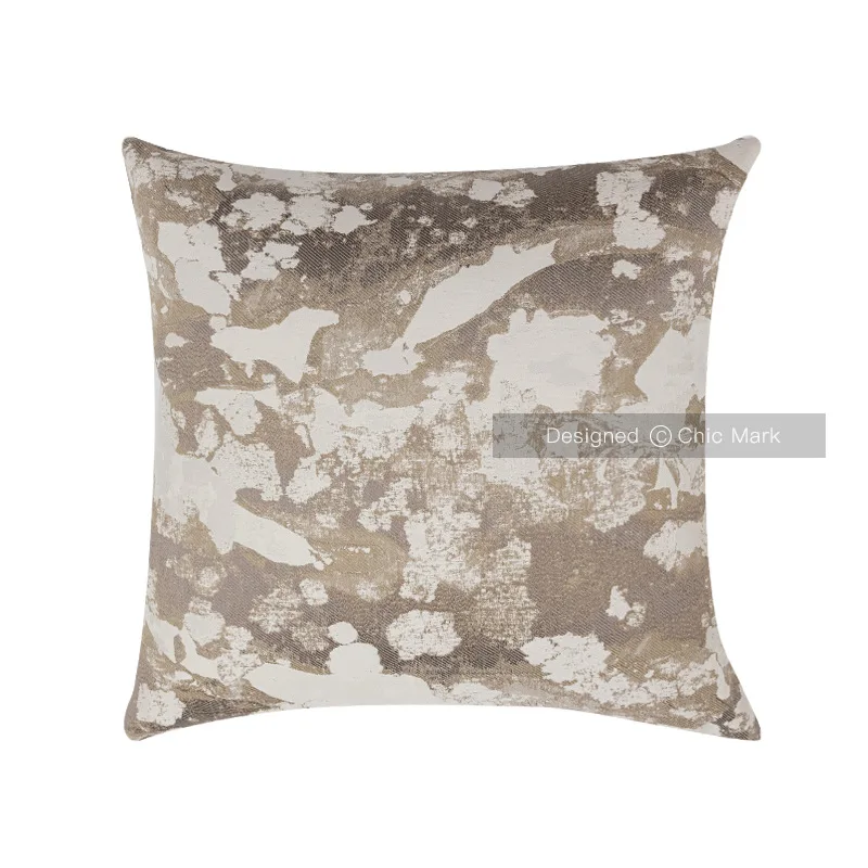 Withered Light luxury pillows, simple cushions, office living room, American sofa, model room decoration, pillows, exhibition ha