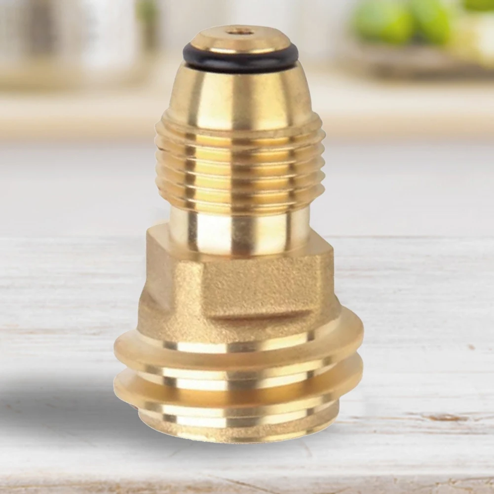 

Propane Gas Adapter Heavier Adapter Converts Portable Multi-function Practical Convenient for Outdoor Indoor Equipment
