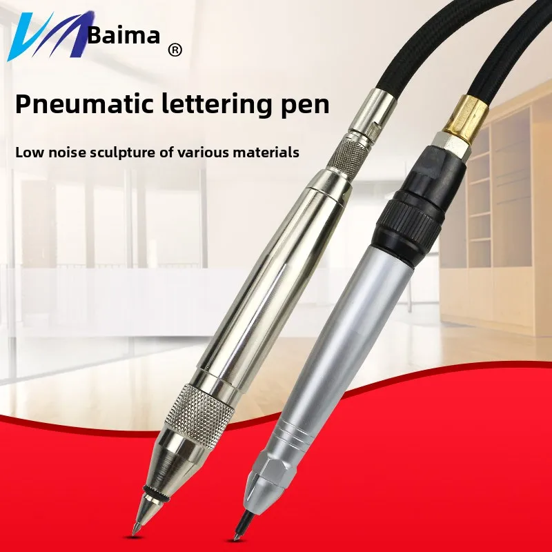 Baima Bm-910 Ultrasonic Engraving Pen Pneumatic Engraving Pen Typing Polishing Machine Sanding Machine Grinding Pen