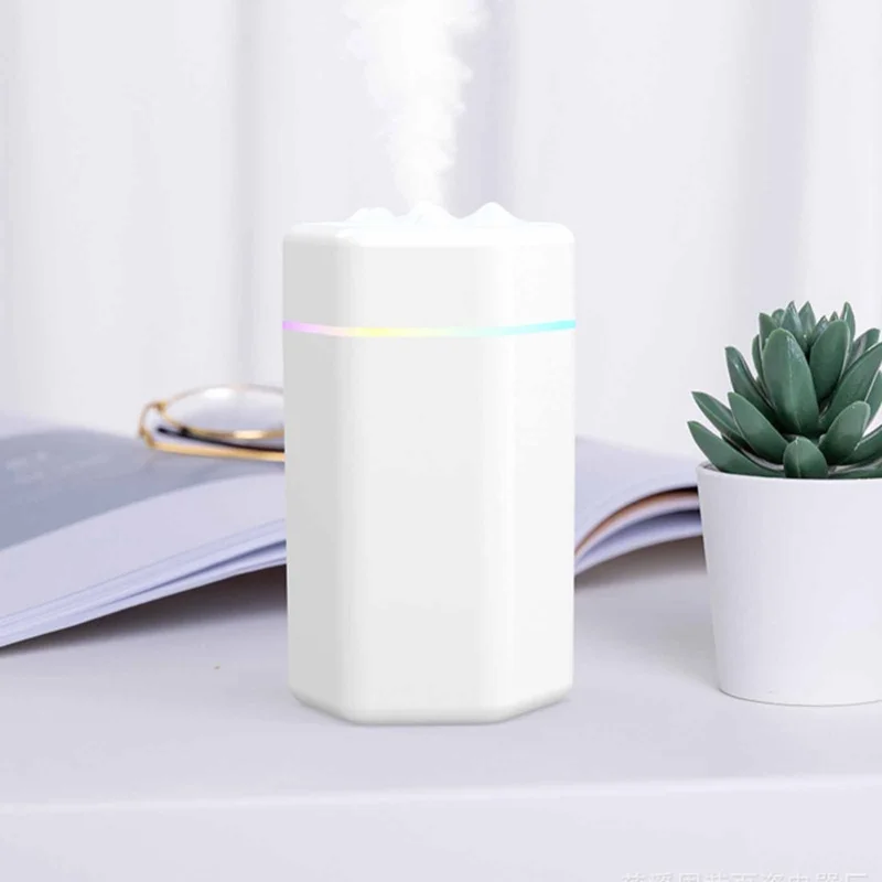 

Портативный USB-увлажнитель большой емкости, бесшумный, эффективный, для рабочего стола, путешествий, офиса, автомобиля