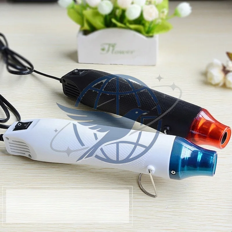 pottery hot air gun European standard 220V heat shrinkable sheet hot air gun mini handmade DIY rubber stamp relief heating tool
