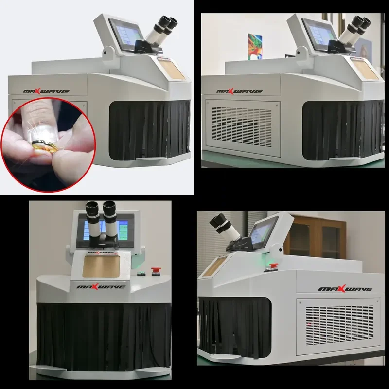 for Jewelry Spot Welding Machine Miniature Laser Welding Control System Microscope Gold Silver Chain Link Pendant Denture