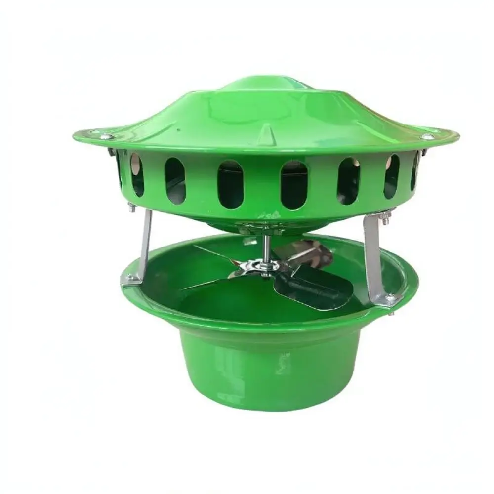 Stove Pipe Exhaust Fan Chimney Draft Inducer For Fireplace Ventilation Powerful Blower Air Flow Booster Tool