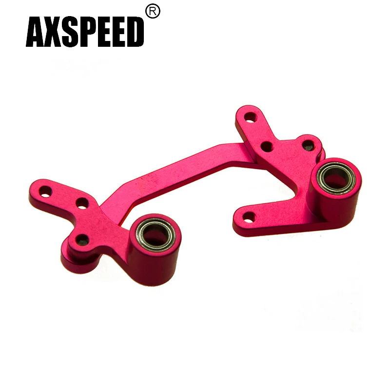 

AXSPEED Metal Steering Assembly /Steering Hub /Gear Cover /Sponge Fixing Plate for 1/10 Sakura D4 RC Drift Car Parts