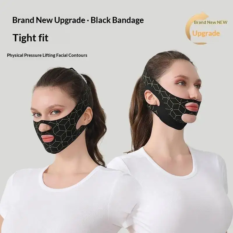 360° Firming & Lifting Mask—reduces The Appearance Of A Double Chin And Nasolabial Folds, Sculpting A V-shaped Facial Contour.