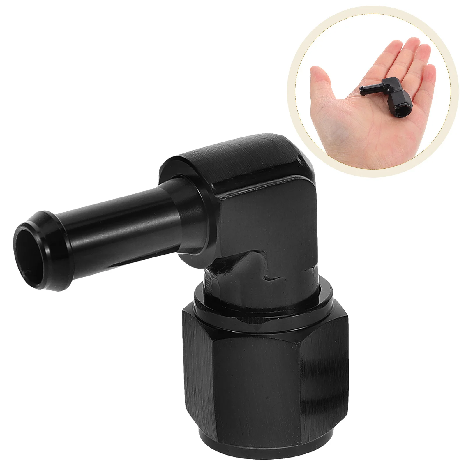 

1 set 1 Set Of Oil Cooler Adapter 6An Hose Barb Straight Swivel Fitting For Fuel Line Auto Car Accessories Engine Hose Connector