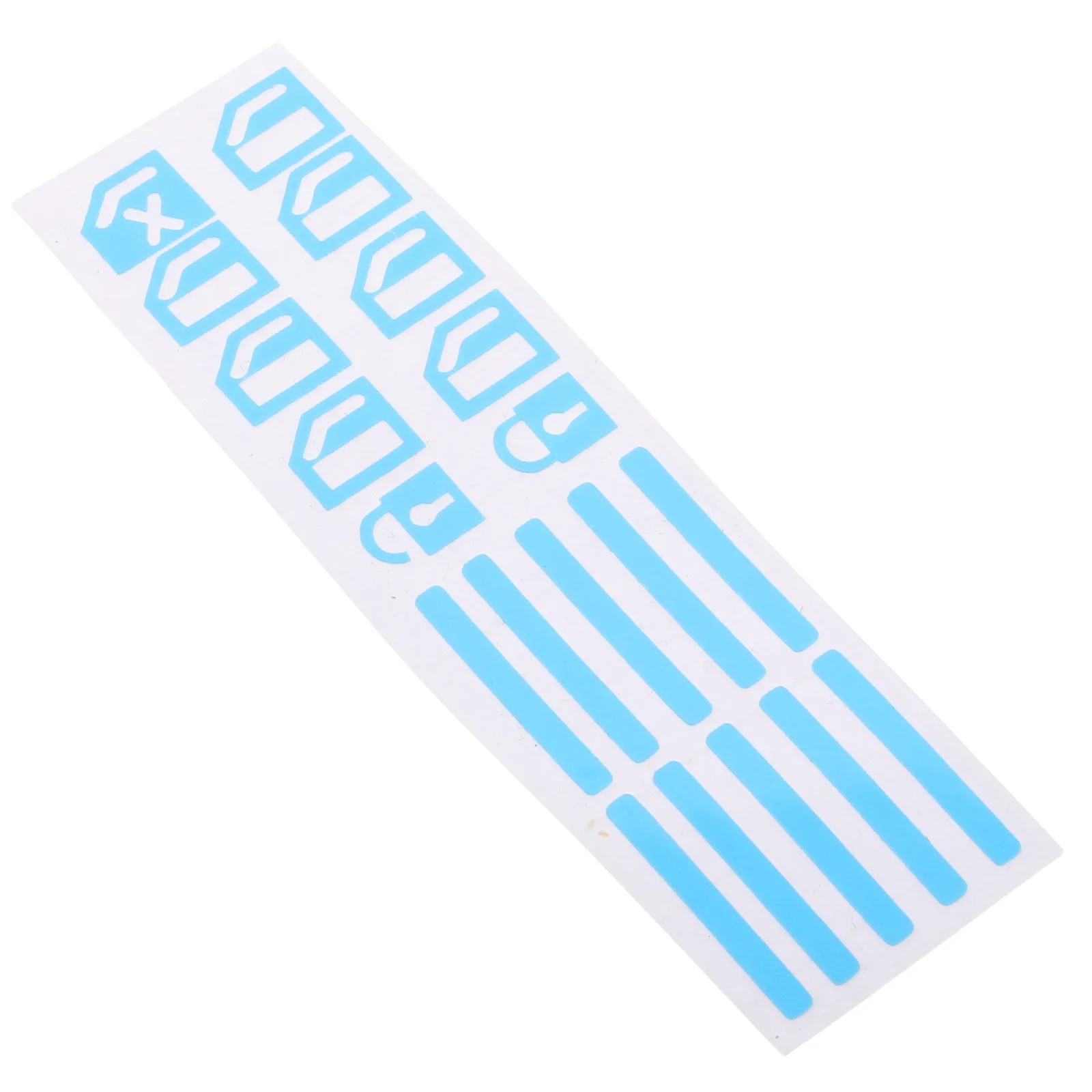 

1 комплект, светящиеся в темноте автомобильные наклейки, светящиеся водонепроницаемые износостойкие наклейки на кнопки для переключателей подъема окон, улучшенная ночь