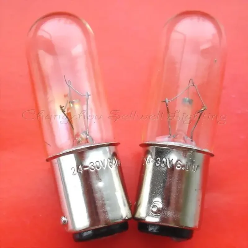 

2024 24-30v 6.1w Ba15d 16x53 New!miniature Light Bulb Free Shipping A587