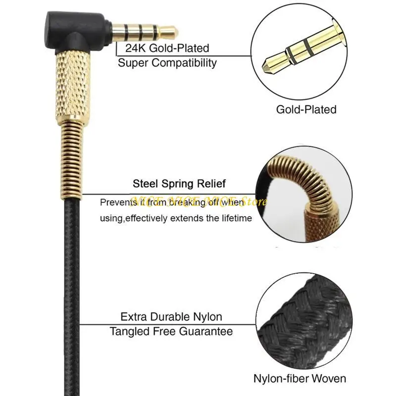 استبدال كبل ترقية الصوت لسماعات الرأس WH -000XM4 WH-1000XM3