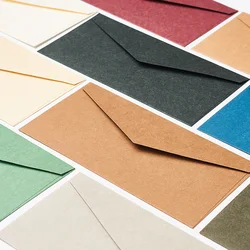 Sobre de estilo occidental creativo, sobre de negocios vintage, colorido, invitación de boda, papelería coreana, maletschlag, 10 unidades por lote