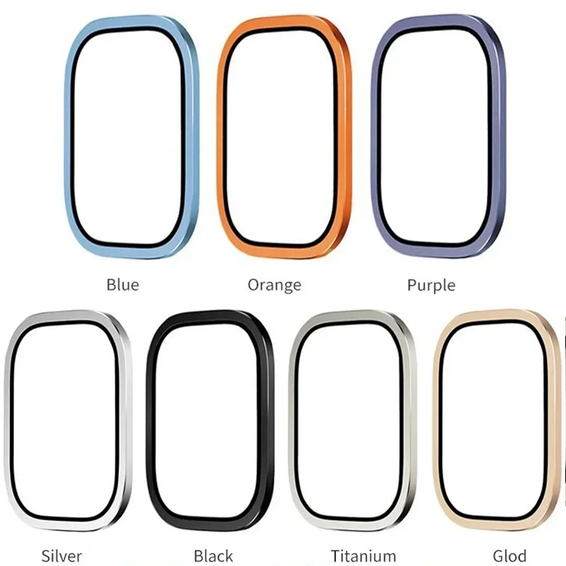 2 Stück Aluminiumlegierungsgehäuse + gehärtetes Glas für Apple Watch Ultra 2 49 mm kratzfester Displayschutz 2027 – Detail 20