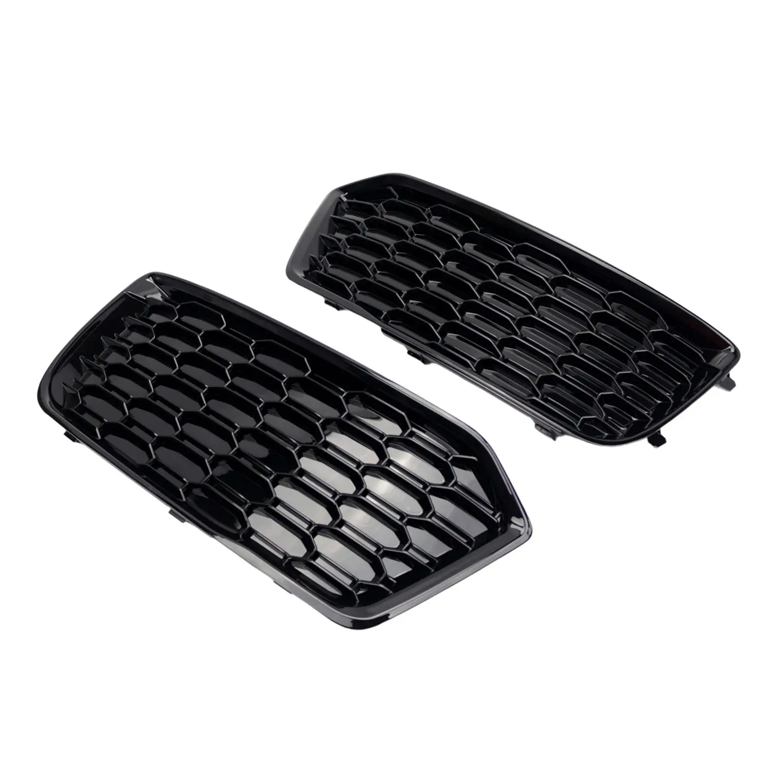 2Pcs 80A807679D Car Front Cover Side Grille Lower Net Durable Spare Parts Easy