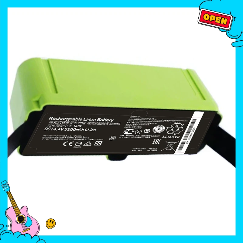 

14.4V 12800mAh Li Ion Battery, Compatible with IRobot Roomba Cleaner 900/800/700/600 Series(960/980/981/965/895/890/860/692/675)