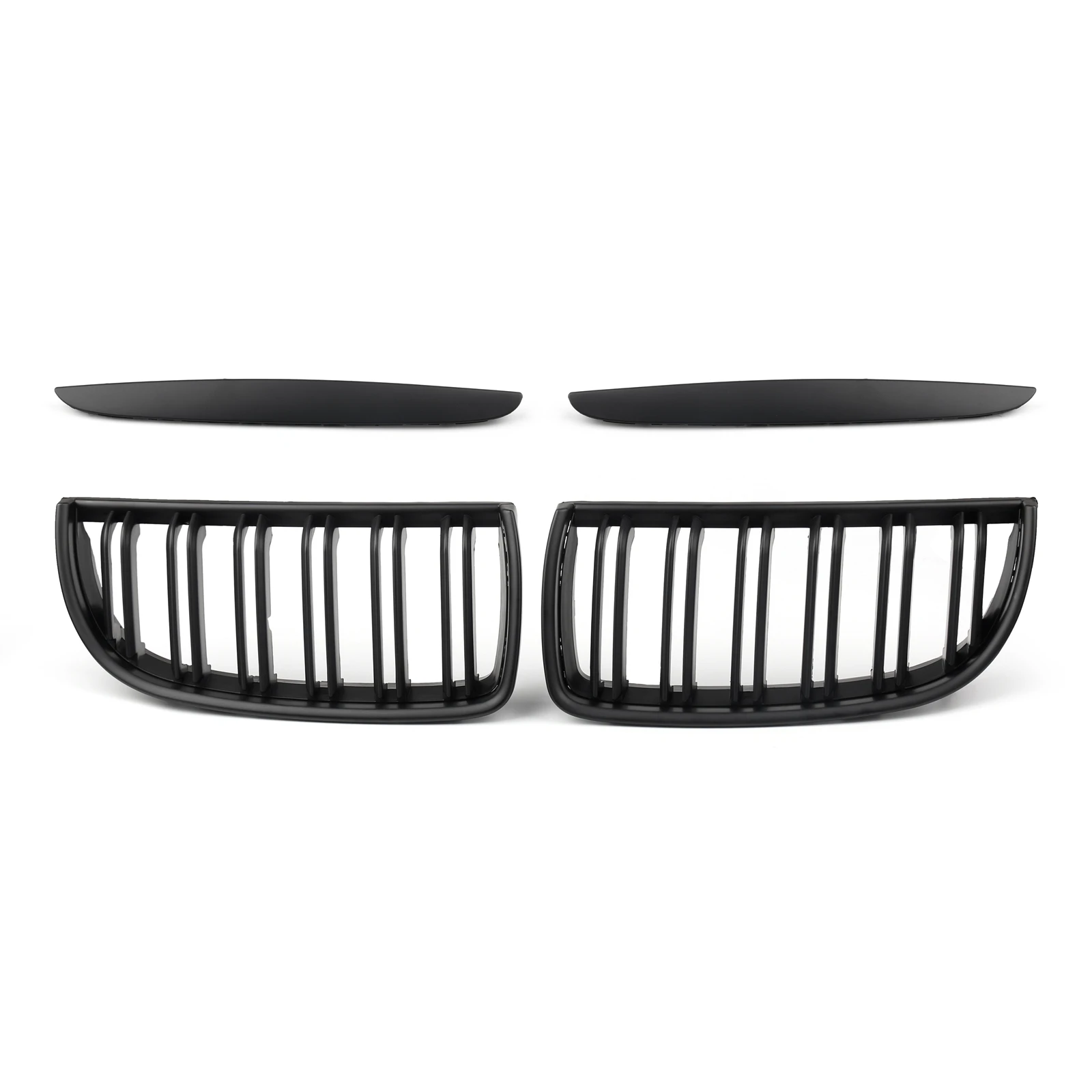 

Front Bumper Kidney Double Slat Grille For BMW E90 Sedan Wagon 320i 2004 2005 2006 2007