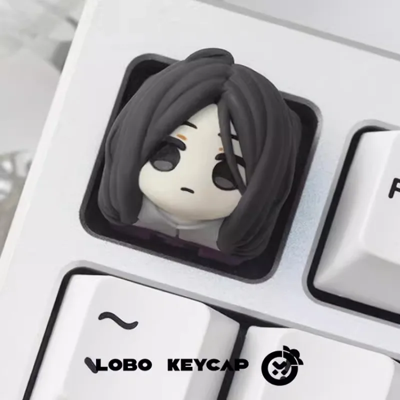 Under One Person Theme Keycap Original Design Cartoon Artisan Keycap for Mechanical Keyboard Customization Cool Resin 3D Keycaps