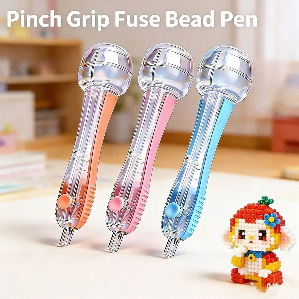 2.6mm Fuse Beads Perler Beads Pen Press Automatic Bead Positioning Pen Save Time DIY Beads Craft Projects Bead Placement Tool