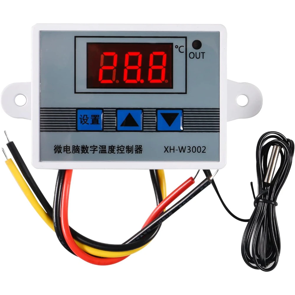 Factory Direct  W3002 Digital Control Temperature Microcomputer Thermostat Switch Thermometer New Thermoregulator 12/24/220V