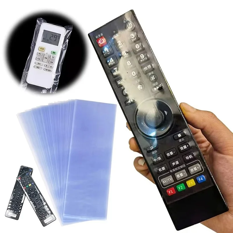 5/10/20Pcs Anti-dust Protective Case Home Appliance Accessories Heat Shrink Protective Cover Bag For Air Conditioner TV Remote