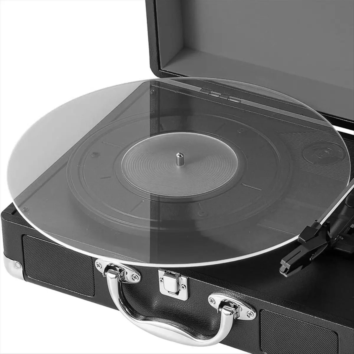 Y60A NEW-Acrylic Turntable Mat, 12inch Slip Mat for Viny Record Player, 3mm Thick Acrylic Platter Slipmat Replacement