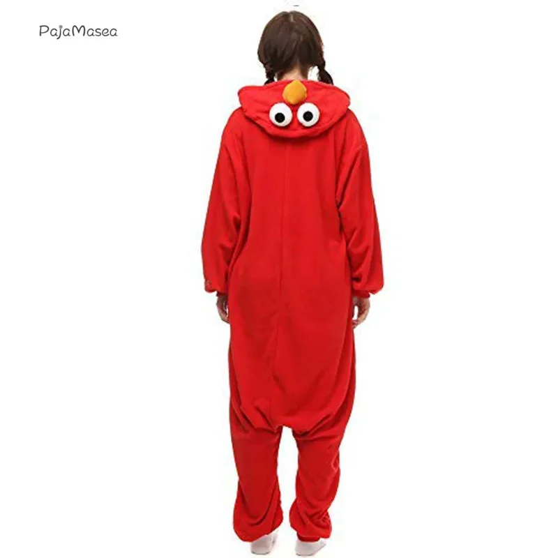 SS13XXL Cheshire gato rojo Onesie dibujos animados Onsie COOKIE MONSTER mujeres Navidad familia fiesta disfraz mameluco rayas mapache Kigurum