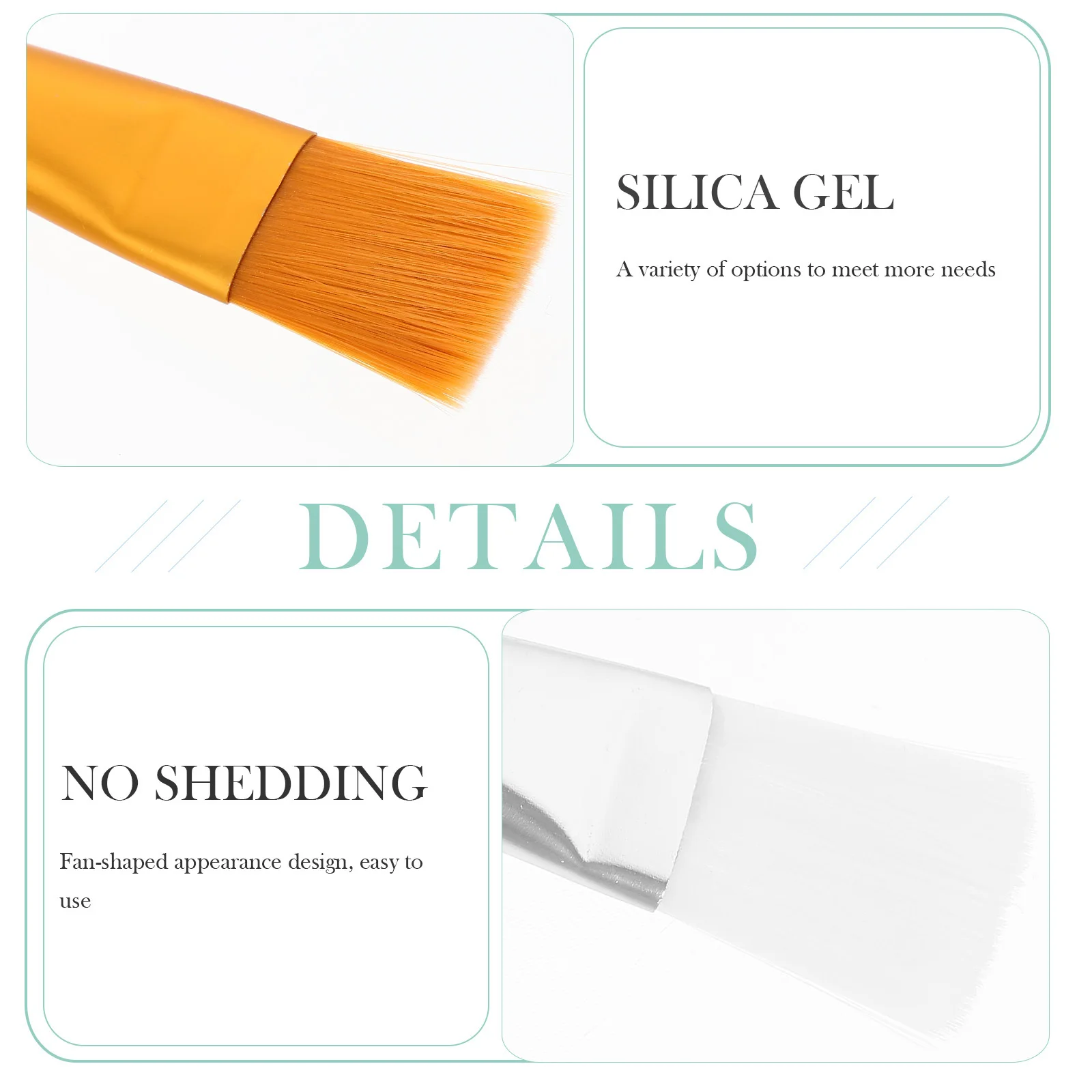 

10pcs Facial Mask Brush Washable Soft Bristles For Sleeping Mud Face Mask Applicator Beauty Tool Skin Treatment Makeup Brush