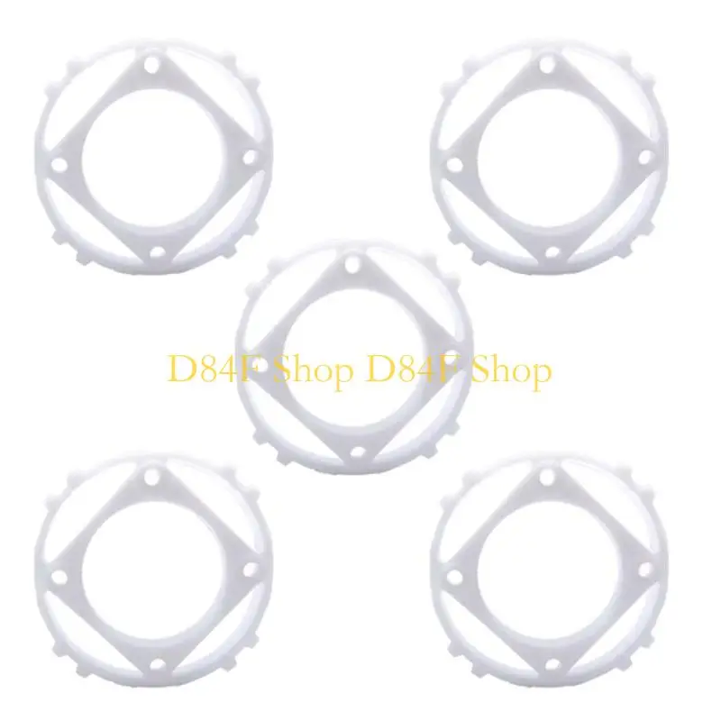 D84F 5Pcs 100x60x15mm 15° Steps White Locating Rings Bottom Bracket Plate Support