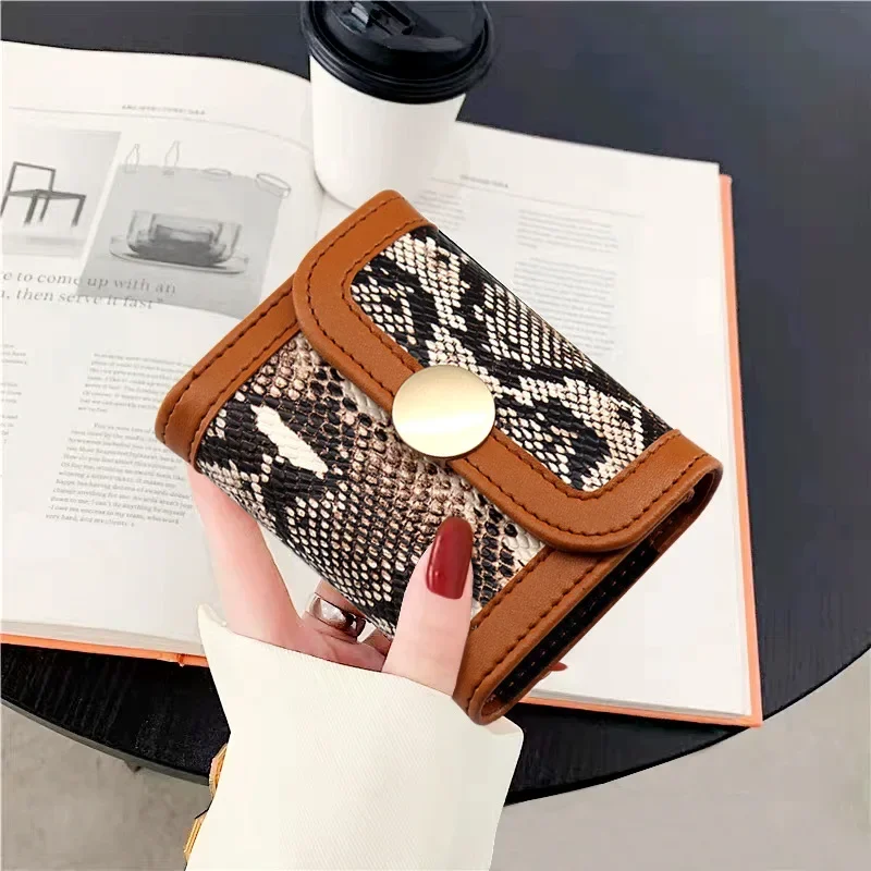 

Mini Wallet Women PU Leather Wallets Fashion Multi Slot Short Wallet Female Small Woman Wallets and Purses