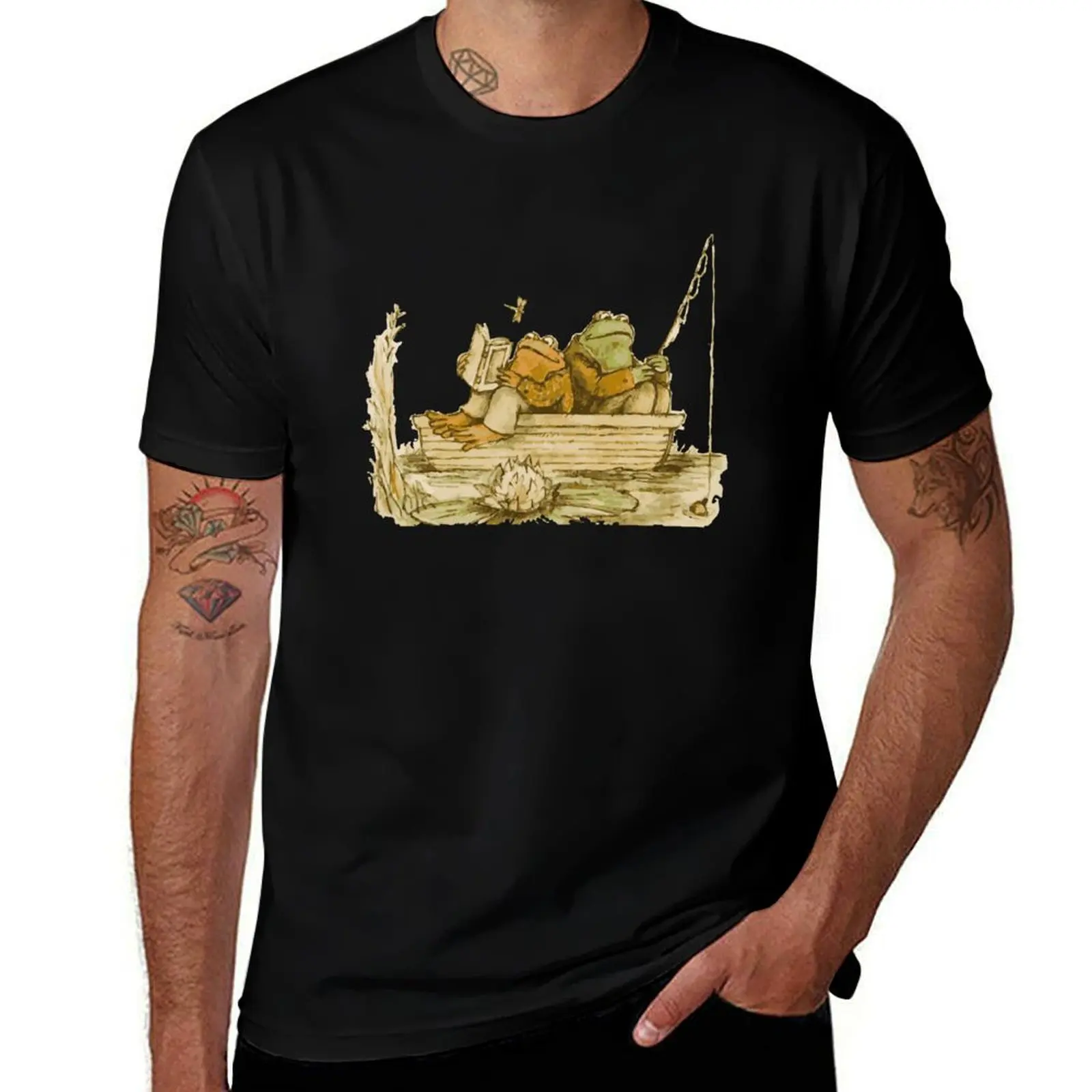 frog and toad T-Shirt Utility Work Short Sleeve Top T-Shirt