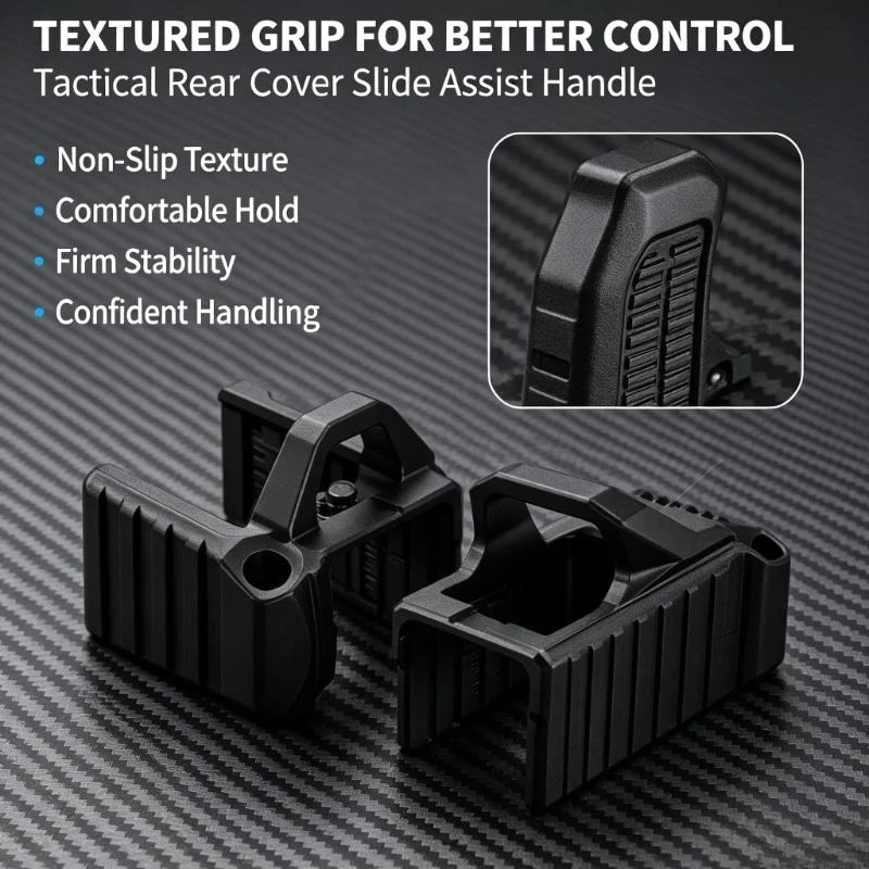 Diy Mod Spare Accessory Slide Assist Pull Handle Fit G17 G20 G22 Airsoft Toy Model Themed Cosplay Play Use