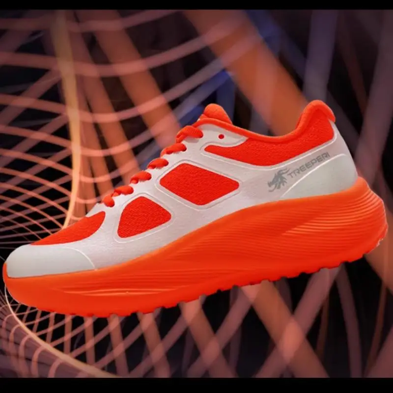 

Walking shoes, platform cushioned running shoes, breathable men's and women's sneakers
