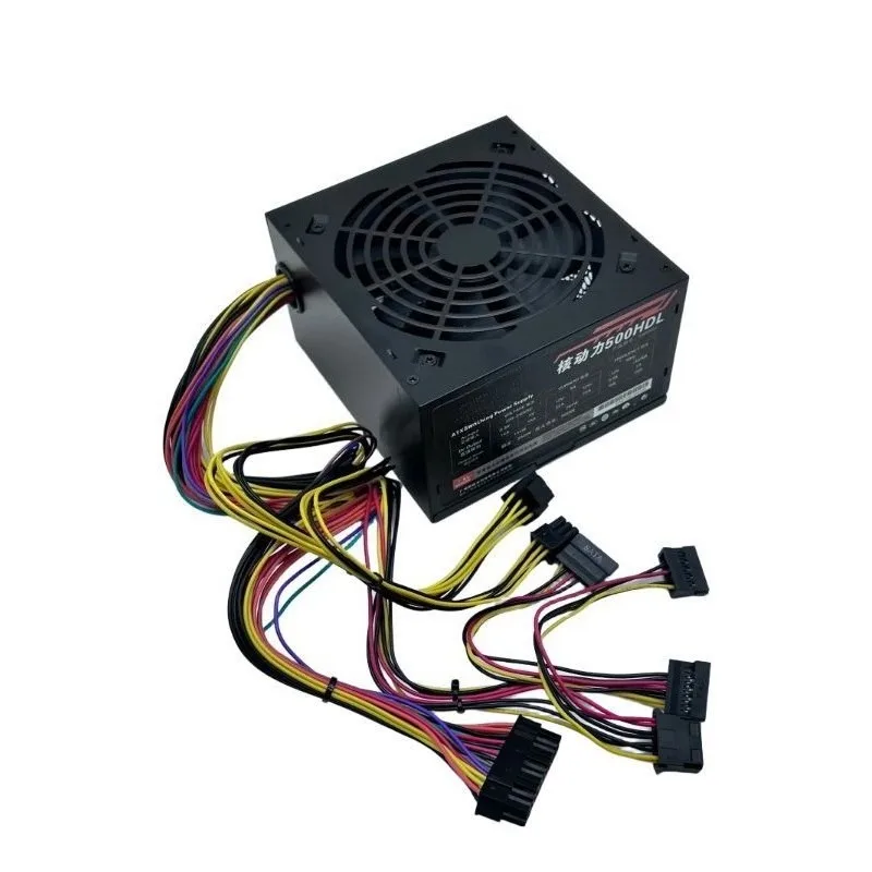 ATX Desktop PC Power Supply 300‑800W Internal Computer PSU with Cooling Fan for Gaming Mainboard