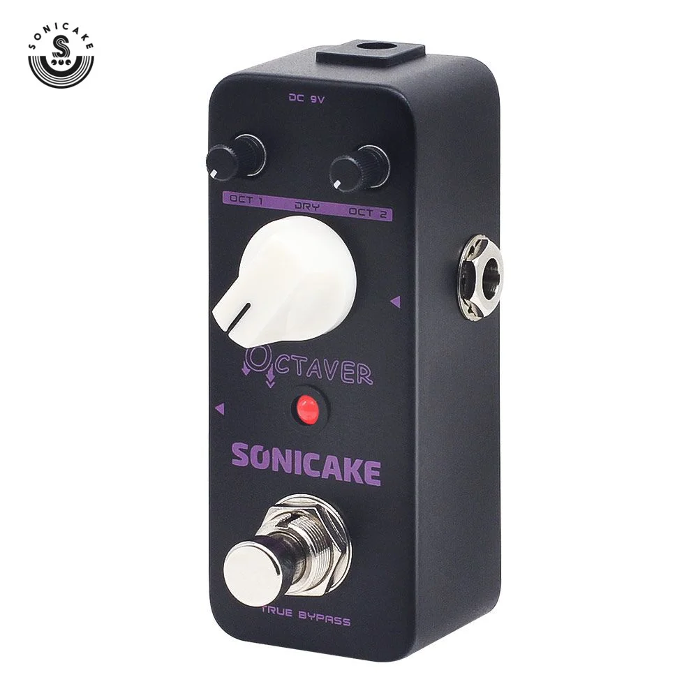 SONICAKE Octaver Analog Classic Octave Guitar Bass Effects Pedal QSS-19