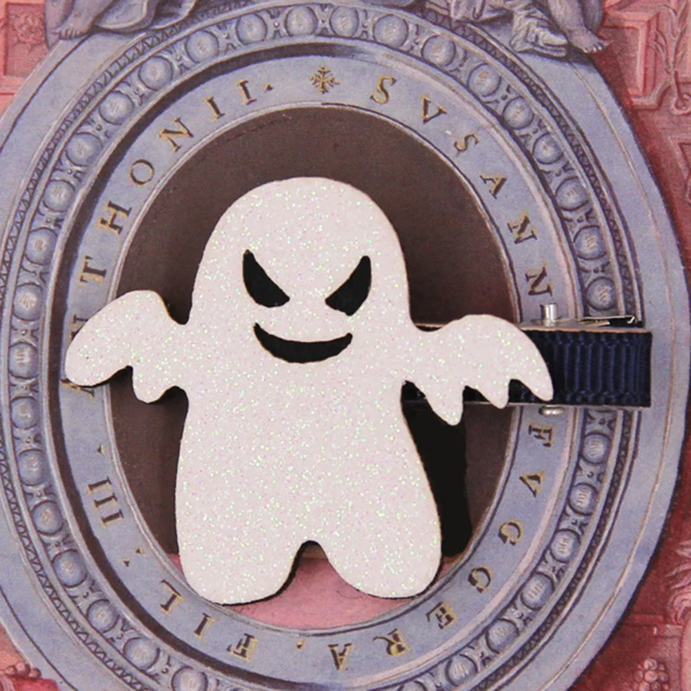 12 قطعة لباد القوس دبوس هالوين غطاء الرأس موضة دبوس الشعر الفتيات غطاء الرأس للأطفال القوس مشبك شعر اكسسوارات الزخرفية