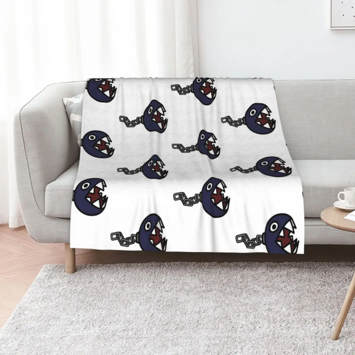 

Chain Chomp Throw Blanket christmas gifts Blankets For Baby Sleeping Bag Flannels Blankets