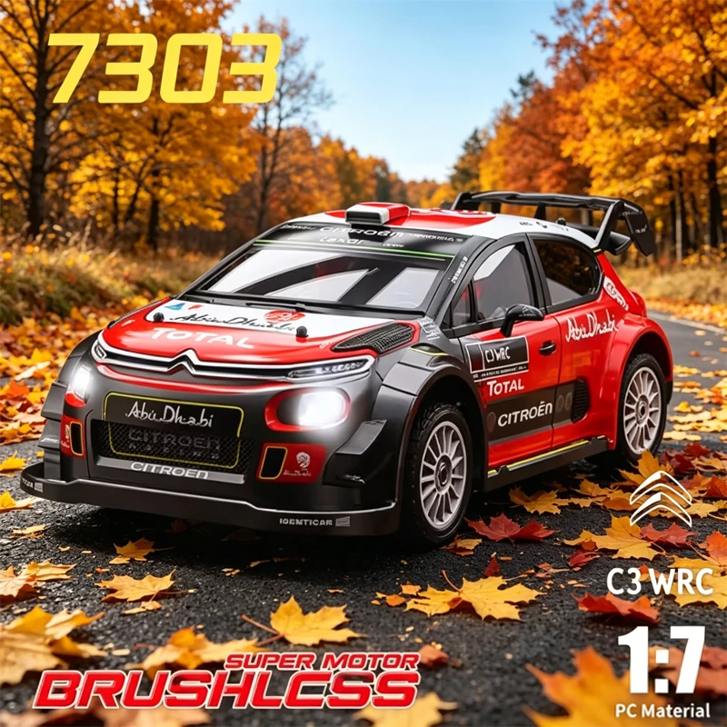 

Радиоуправляемая модель внедорожника Citroen C3 MJX 7303 в масштабе 1/7, 2.4G, 4WD, с бесщеточным двигателем, высокоскоростная, для взрослых, с дистанционным управлением.