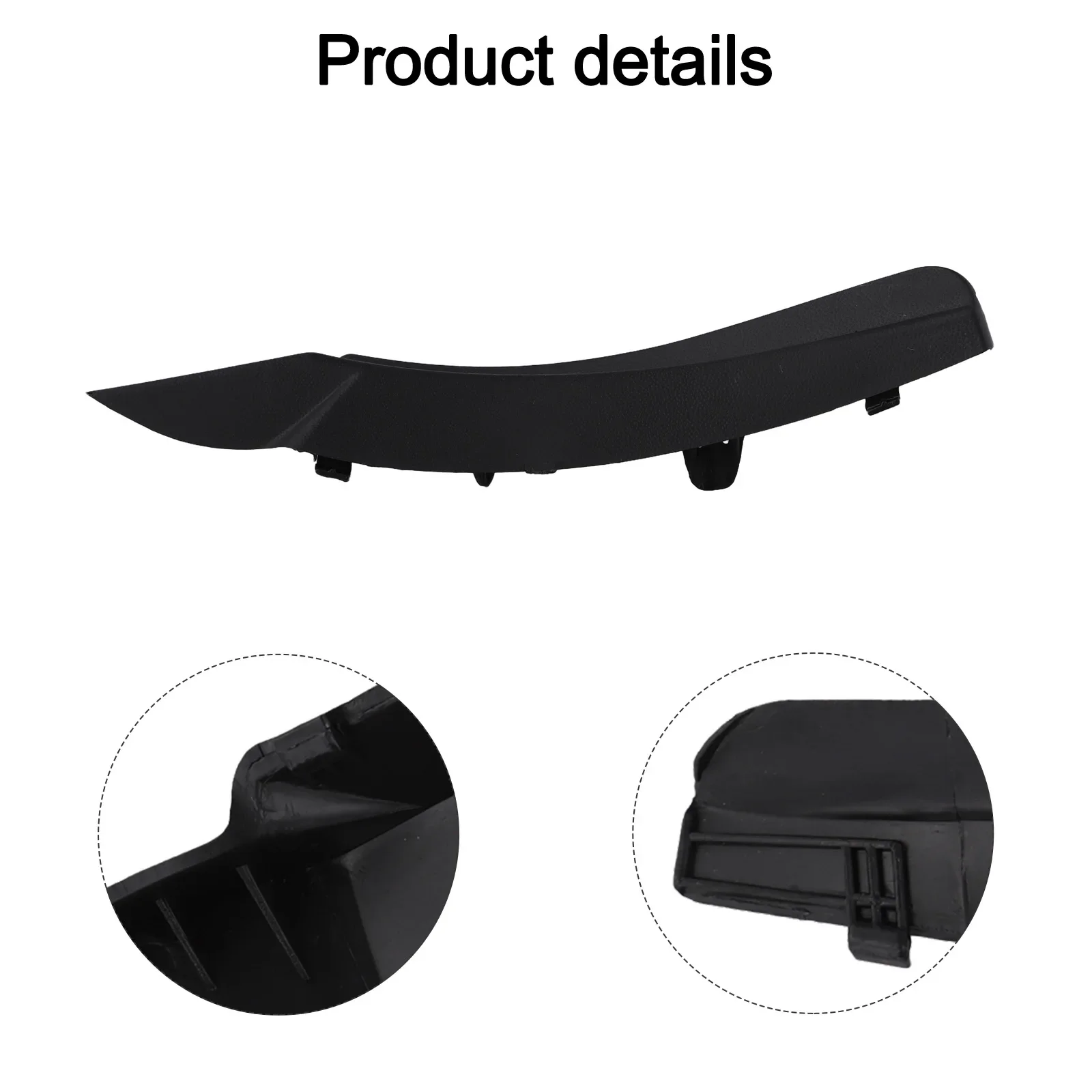 Car Front Windshield Wrap Corner Trim Wiper Cowl Seal Cover BHN9-51-PC1/BKC3-51-PC1 For Mazda 3 For Axela BN BM Car Accessories