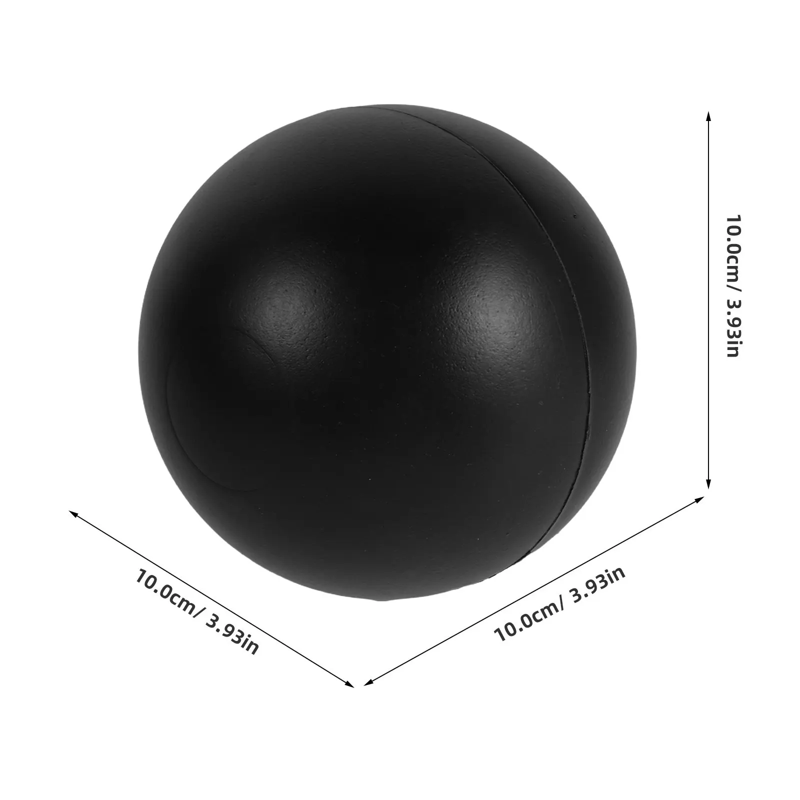 10Pcs Black Floating Shade Balls 100Mm Algae Blocking Pond Sphere Evaporation Control Outdoor Water Feature Cover