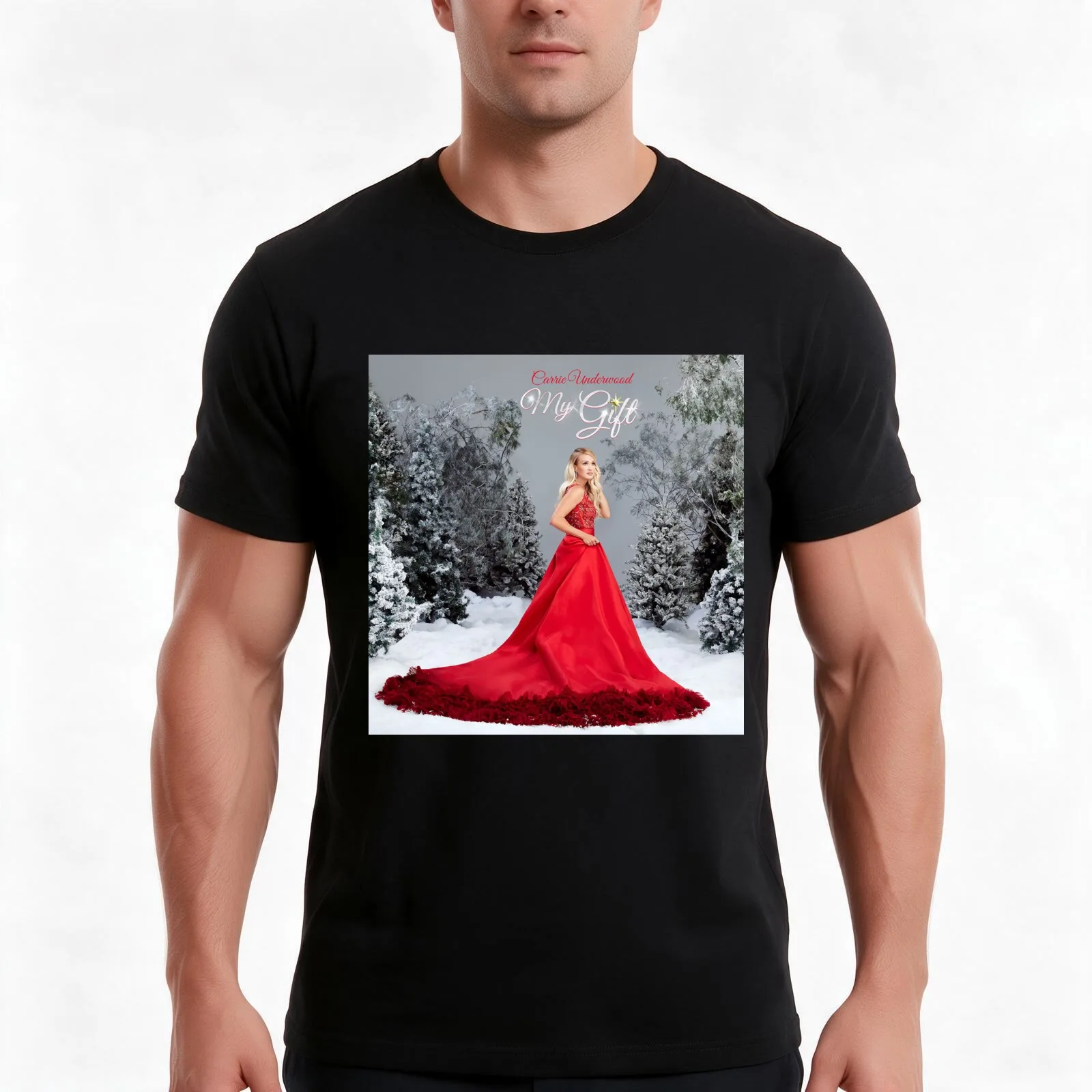 My gift T-Shirt, Summer Casual Cotton Tee, Oversized Streetwear Tops, Vintage Graphic Print, Loose Fit Short Sleeve, 100% Cotton