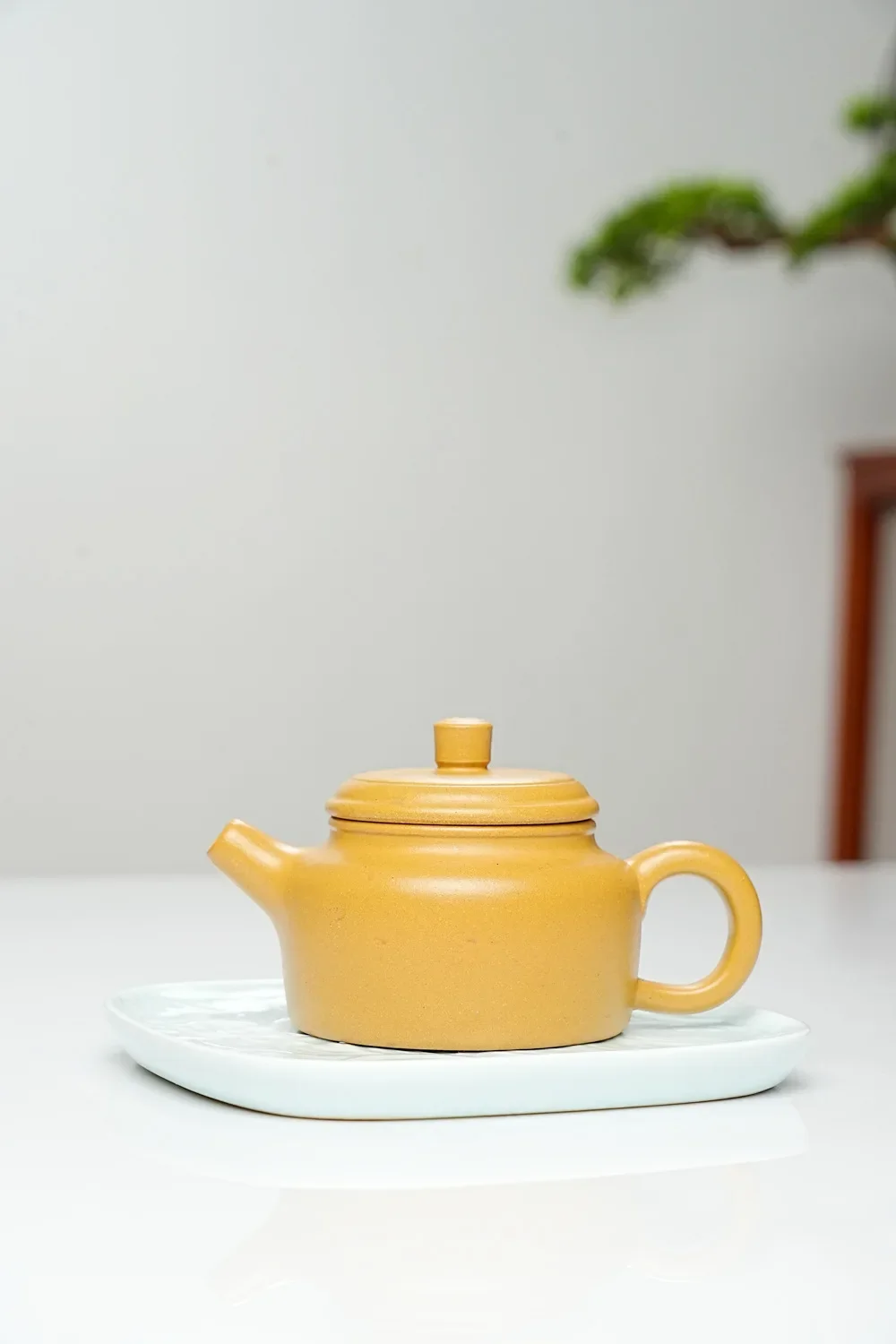 Yixing Private‑Stored Duan Clay Dezhong Zisha Teapot, Household Kung Fu Brewing Teapot