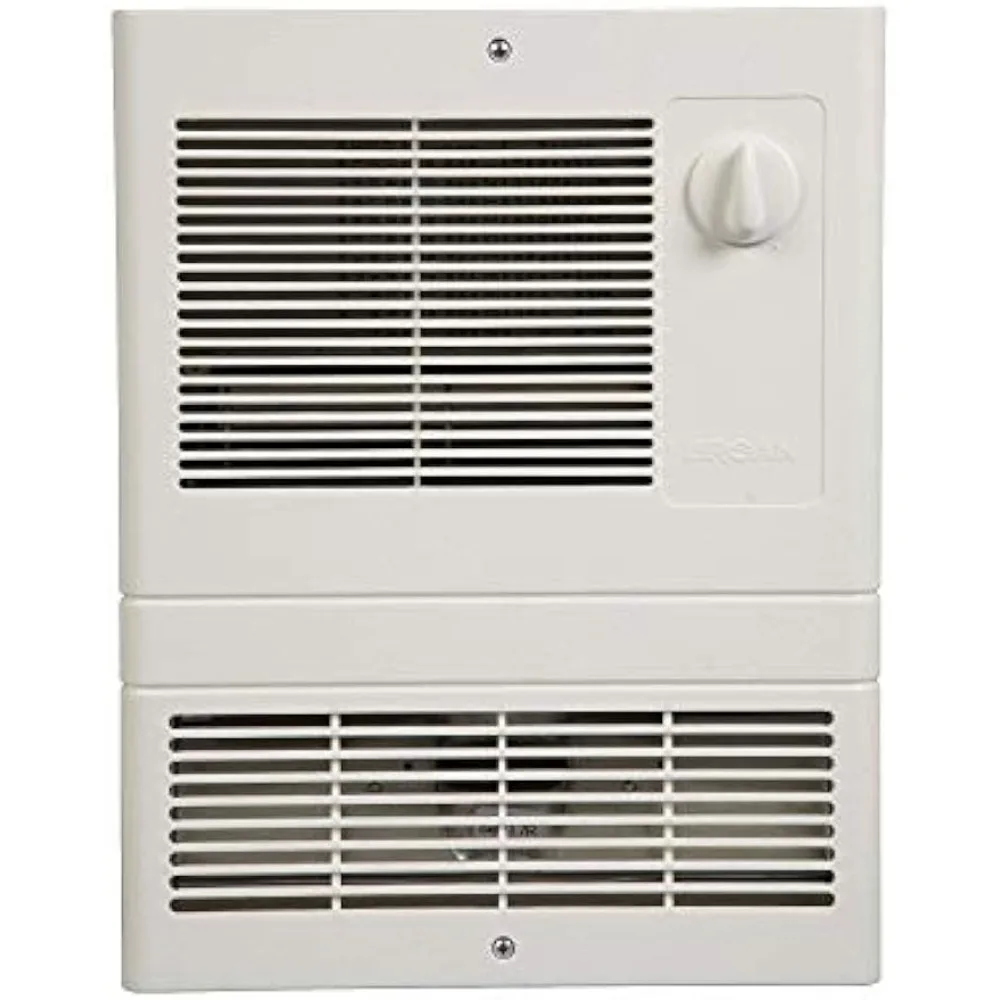 Broan-Nutone 9815wh Hoge Capaciteit Wandverwarming Met Ingebouwde Verstelbare Thermostaat, 1500W, 120/240V, Wit