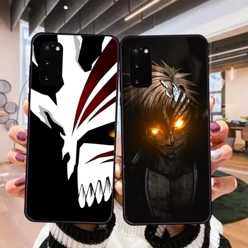 Anime Manga Bleach ichigo Phone Case for Realme GT 2 9i 8i 7i Pro X50 X2 C35 C21 C20 C11 C3 Black Soft Phone Cover