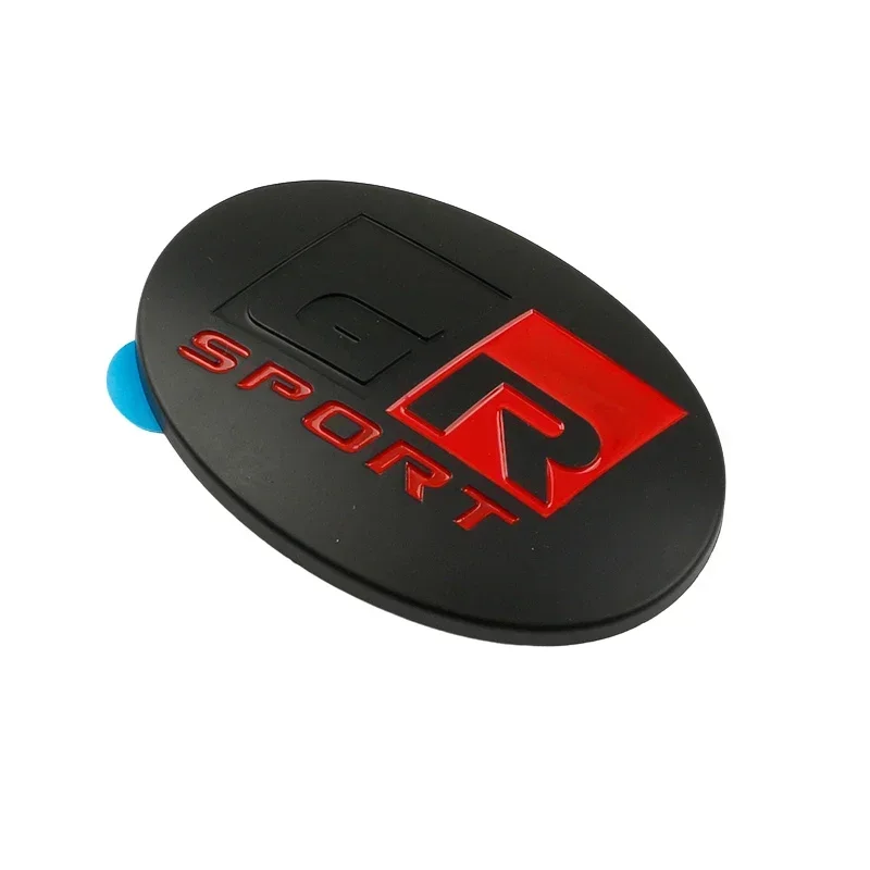 ABS GR Sport Logo Car Steering Wheel Center Sticker for Toyota Land Cruiser Yaris Camry Vios Corolla 4runner Tundra RAV4 Tacoma view 5