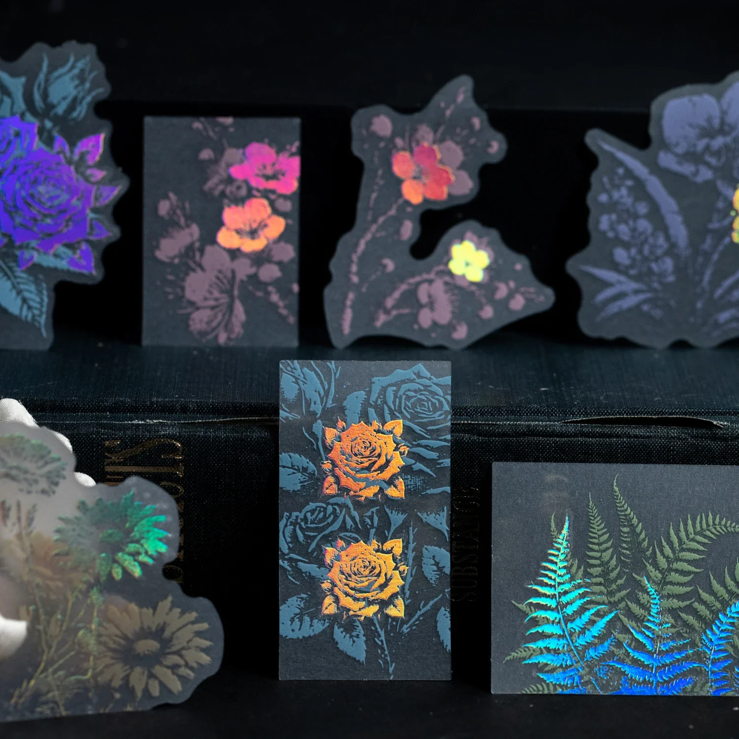 JIANWU Vintage Nature Plant Flower Landscape Material Collage Scrapbooking Sticker Creative DIY Journal Stationery