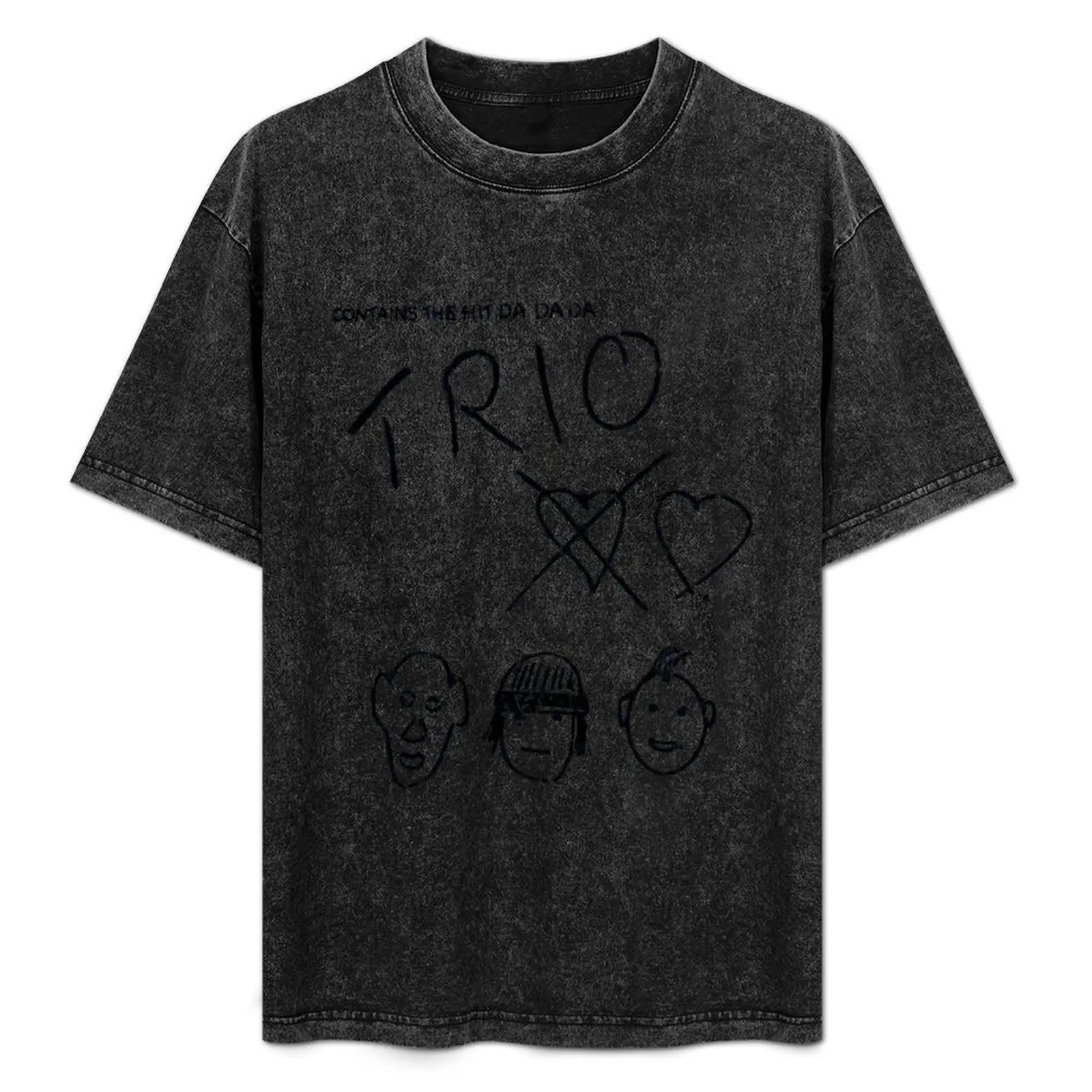 

Trio DA DA DA T-Shirt t shirts for man cotton cotton t shirt shirt summer shirt cotton high quality T-Shirt