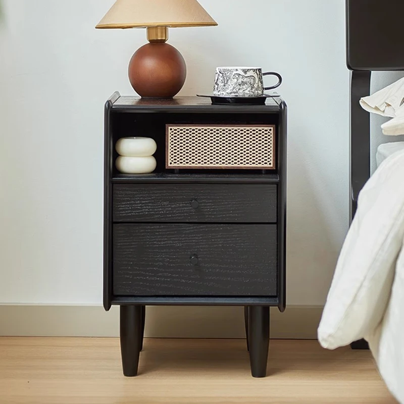 

Nordic Cozy Bedside Table Luxury Classic Modern Minimalist Nightstand Trendy Storage Muebles Para Cuarto Bedroom Furnitures