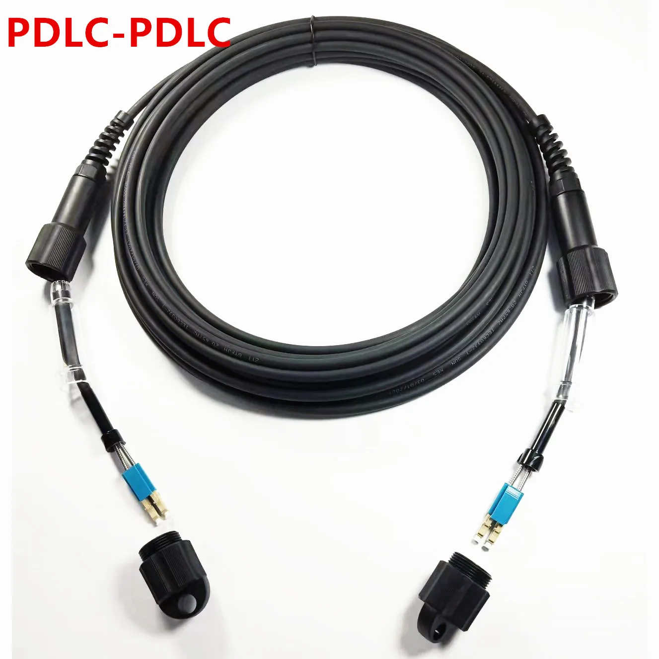 

LSZH Field Multi-mode OM2,OM3/OM410G Dual-core Fiber Optic Patch Cord,Flame Retardant,tower Base Station LC-FC-SC-ST UPC,100m